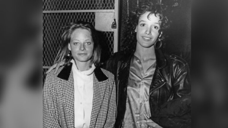 jennifer beals jodie foster the l word foto 1986 vinnie zuffante top gun
